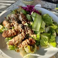 Chiken salad #Veganuary at The Forest in Oroklini