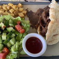 Döner Kebab (seitan based) at The Forest in Oroklini