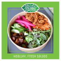 Pulled Jackfruit Salad at The Forest in Oroklini