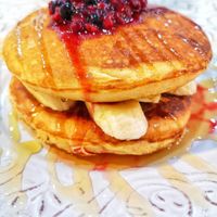 All day vegan pancakes at The Forest in Oroklini