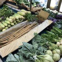 Kohlrabi!! And lots of other great things:) at Monterey Market in Berkeley
