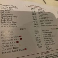 Lots of vegan-able side dishes which can also be mains  at Mahdi Lounge in Rye