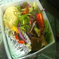 Top layer of lunch box at Vegan Cafe - Mondano in Hiroshima