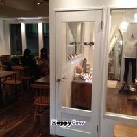 Main restaurant area and indoor clothing store. at Vegan Cafe - Mondano in Hiroshima