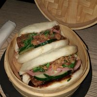 Bao buns at MILA in Vancouver