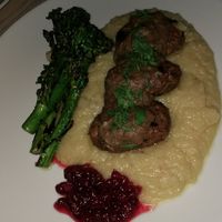 Swedish kofta at MILA in Vancouver