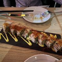Looks good but Sushi rice tastes bad, sauce was not good to my taste. at MILA in Vancouver