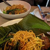 Curry noodle, no good. at MILA in Vancouver