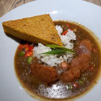 Gumbo - nothing special  #Veganuary at MILA in Vancouver