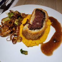 Beef wellington - way over priced and not great #Veganuary at MILA in Vancouver