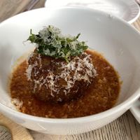 Arancini  at MILA in Vancouver