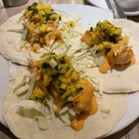 “Fish” tacos  at MILA in Vancouver