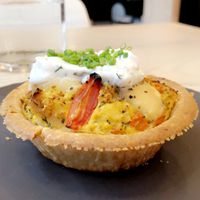 Quiche  at MILA in Vancouver