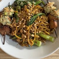 Dan Dan noodles   at MILA in Vancouver