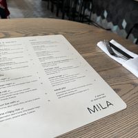 Atmosphere of the table   at MILA in Vancouver