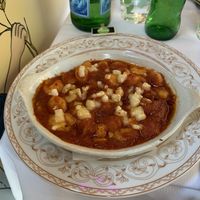 Gnocci with Vegan cheese at Ciro and Sons in Florence