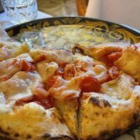 Vegan calzone  at Ciro and Sons in Florence