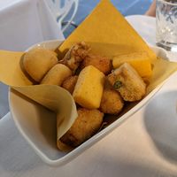 Il Cuoppo street food (1/2) have cheese at Ciro and Sons in Florence