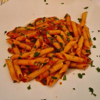 Penne all’arrabiata at Ciro and Sons in Florence