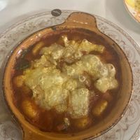 Gnocchi with vegan mozzarella   at Ciro and Sons in Florence