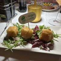 fried mozzarella (delicious)  at Ciro and Sons in Florence