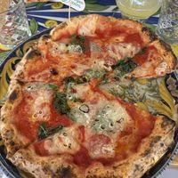 Margarita Pizza with Vegan Mozzarella   at Ciro and Sons in Florence