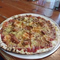 Vegan chorizo and pepperoni pizza at Nether Edge Pizza Company - Abbeydale Rd in Sheffield