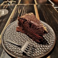 The triple chocolate dessert 😄 at Vrutal - Poblenou in Barcelona