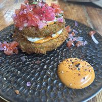 tomato verdes frittos   at Vrutal - Poblenou in Barcelona