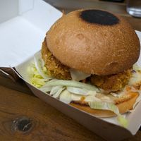 Chickun burger takeaway edition at Vrutal - Poblenou in Barcelona