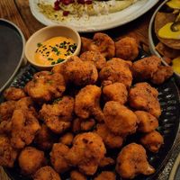 Cauliflower bites at Vrutal - Poblenou in Barcelona