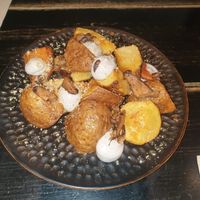 Braves amb shitake i maionesa de trufa at Vrutal - Poblenou in Barcelona