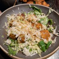 Caesar salad at Vrutal - Poblenou in Barcelona