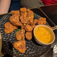 Cauliflower nuggets at Vrutal - Poblenou in Barcelona