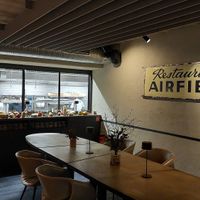 Look into the kitchen at Fields  in Luxembourg City