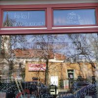 Store front at Café Kuko in Munich