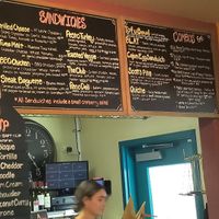 Part of the menu at Süp in Reno