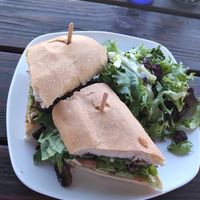 Toasted veggie sammie at Süp in Reno