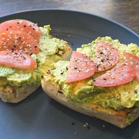 Avo Smash at Amangela's Sandwich & Bagel House in Big Bear Lake