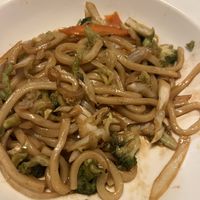 Noodles made vegan upon request   at Yanagi Sushi in Gilbert