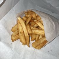 Fries were perfect  at The Krazy Vegan in Hallandale Beach