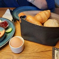 Brötchenauswahl at Mi Chiamo Cafe in Esslingen