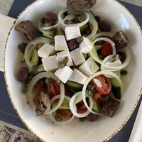 Greek salad  at Hippocampus in Protaras