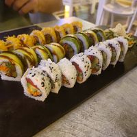 'sushi plate' at Hippocampus in Protaras