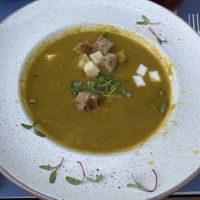 Vegetable soup  at Hippocampus in Protaras