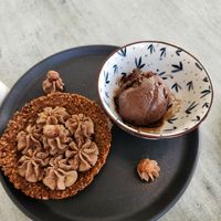 Vegan Choco Tart at Hippocampus in Protaras