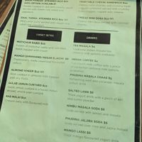 Menu  at Twin Flames in Ellenbrook