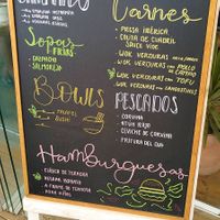 Menu 1 at A-Frame Oasis in El Palmar De Vejer