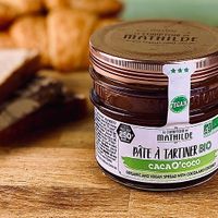 Organic & Vegan Spread with Cacao & Coconut. Available for order from www.mltz.sg

Country: France.  at MLTZ Gourmet Chocolates in Central Singapore