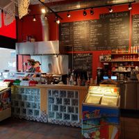 Interior at Café Cantina in Montreal
